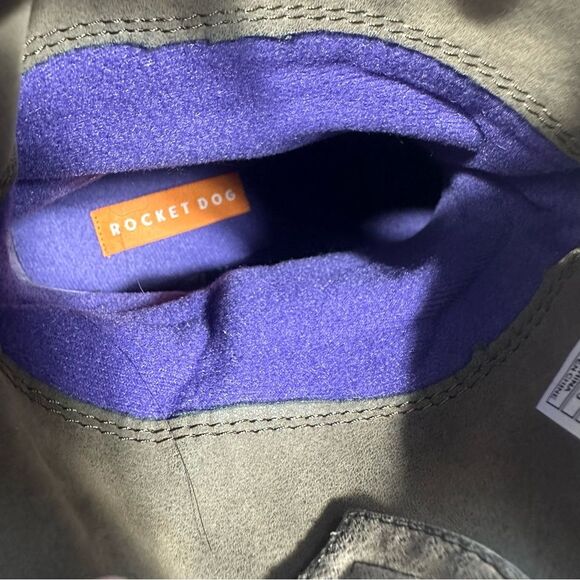 RocketDog Brown Faux Leather Western Ankle Boot Womens 8.5 - Picture 12 of 12